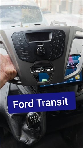 Ford Transit Android Screen Reversing Camera Installation