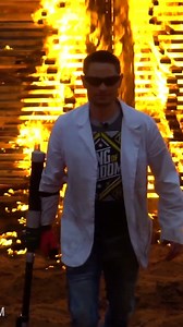 The Largest Desert Bonfire! #diyprojects #viralreelsfb #science | The King of Random