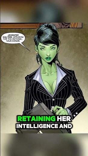 She-Hulk Explained | Marvel’s Lawyer & Hero 💚 #marvellore #marvel #mcu #shehulk #shorts #reels
