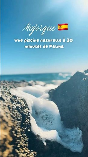 Piscine naturelle 📍Majorque 🏖️ #mallorca #majorque #voyage #plage #críque