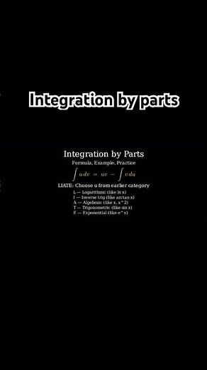Integration by parts