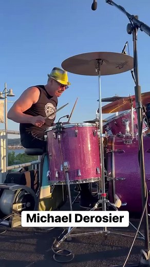 Michael Derosier killin’ it as usual at our show last night in Anacortes, WA! 💪🏻🥁 Heart By Heart Michael Derosier Original HEART Drummer | Heart By Heart