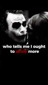 How the Joker got his scars…