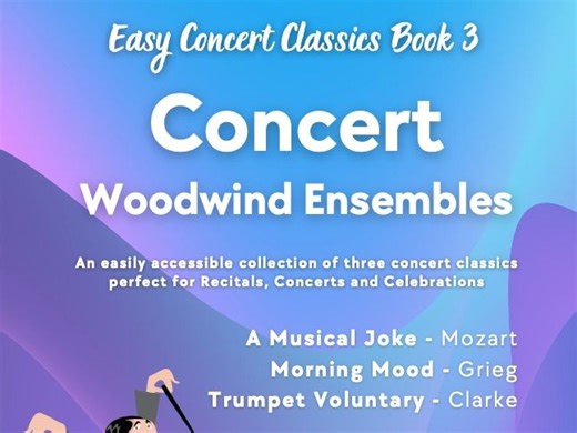 Easy Concert Classics Book 3 (Woodwind Ensemble) | Teaching Resources