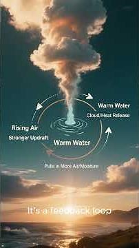 How Hurricanes Form (Warm Ocean = Fuel) | Storm Science Daily #science #space #lostpagesdaily