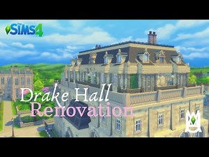 Drake Hall Renovation | Student Housing 🎓🏠 [Stop Motion Speed Build] - The Sims 4