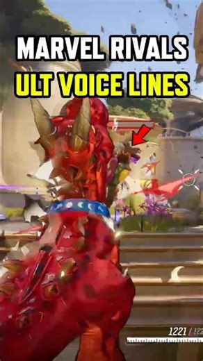 DEVIL DINO'S ULT VOICE LINES ARE CRAZY IN MARVEL RIVALS!