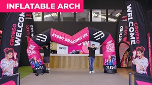Make your entrance unforgettable. Our custom inflatable arches are the perfect way to elevate your event, race, or promotion. Fast to set up, fully brandable, and impossible to ignore. Let's make a statement. | Event Branding UK