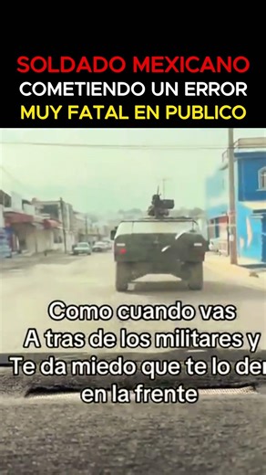 🚨MEXICAN SOLDIER MAKING a FATAL MISTAKE🚨 | War Trivia #army #military #ww2