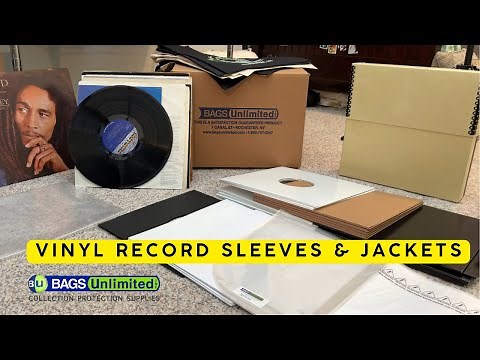 Vinyl Record and Jacket Sleeves from Bags Unlimited