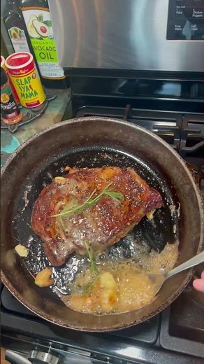 Cast Iron Steak with Slap Ya Mama’s Steakhouse Blend