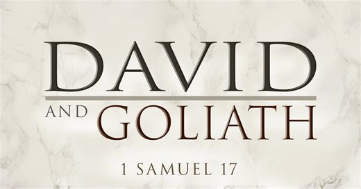 David and Goliath intro video