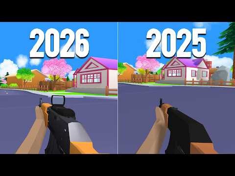 Dude Theft Wars 2026 Vs 2025 Weapons Comparison !!! 🤔🤔🤔