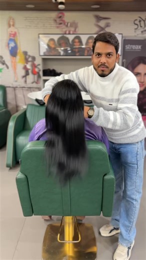 Sttylette Luxury Salon | Rajouri Garden on Instagram: "Luxury extensions for your dream-hair days—every day.” 💖 Instant length & volume for thin or short hair Blend seamlessly with natural hair for a natural look Low maintenance options available Heat-safe & style-friendly (curl, straighten, or wave them) Protective styling to help rest your natural hair Boosts confidence with fuller, healthier-looking hair Perfect for events like weddings, photoshoots, and parties ✨ Create voluminous ponytails