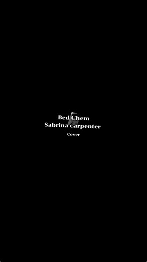 Bed Chem - Sabrina Carpenter [Cover]#lovasmr #bedchemsabrinacarpenter #cover