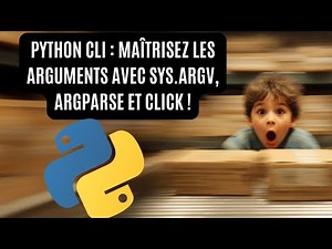Python CLI : Maîtrisez les arguments avec sys.argv, argparse et click !