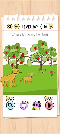 Brain Test Level 207 Solution & Walkthrough | Tricky Puzzles (Android & iOS Shorts)