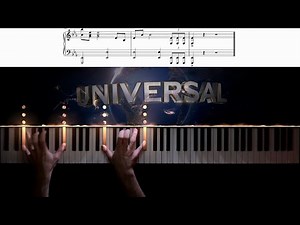 Universal Pictures Theme Song − "Universal Fanfare" − Piano Cover + Sheet Music!