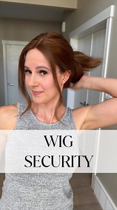 Just because this wig only takes a few seconds to put on, does not mean she’s not secure! All our wigs are made to be super secure, without needing any glue, adhesive or extra grips 😘 #wigsforhairloss #wigsforwomen #hairlosshelp | Madison Hair Collection