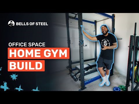 Office Gym Transformation | Small Space Workout Setup