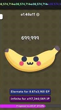 1,000,000 Banana Score in Revolution Idle!