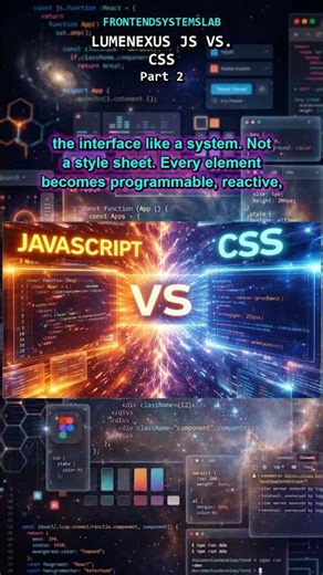 Lumenexus J.S. VS CSS PT. 2 #coding #programming #webdevelopment #ai #css #js