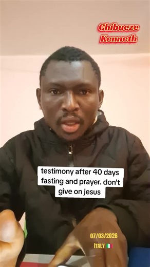 Testimony after 40 days of fasting and prayer, Do you believe in Testimony from jesus? I prophesy over your life. receive what you are praying for in jesus might i pray
