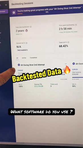 Backtesting isn’t the boring part it’s the foundation Before real money ever hits the market, your strategy needs data, repetition, and proof. Backtesting helps you understand how your strategy behaves across different market conditions, builds trust in your rules, and removes emotion from execution. When you know your numbers, you stop second-guessing. When you trust your edge, consistency follows. This is how traders move from guessing… to operating with intent. 💎 #backtesting #forex #datacol