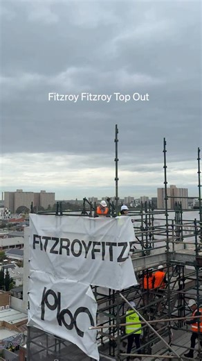 A major milestone reached for Fitzroy Fitzroy. The project has officially topped out. Seeing its unique form take shape has been an exciting journey across the last few months, and now we’re one step closer to welcoming this new neighbourhood landmark to Smith Street. Thanks to our collaborators helping us bring Fitzroy Fitzroy to life. Developer: @chaptergroup @projects_by_crema and CDL Australia Construction: @cobildconstruction Sales: @dow.realestate | DKO Architecture