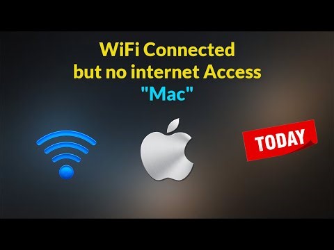 WiFi Connected but no internet Access Mac / Macbook / MacOs - 2026