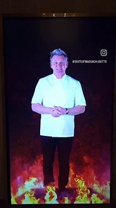 The newest restaurant at Foxwoods is Gordon Ramsay Hell's Kitchen. It has all the bells and whistles and a beautiful open kitchen concept. We of course had to get his signature Beef Wellington. Which was perfectly cooked amazingly tender and served with potato puree root vegetable and a wine demi-glace. | Taste of Massachusetts