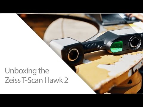 Unboxing the Zeiss T Scan Hawk 2 from GOM