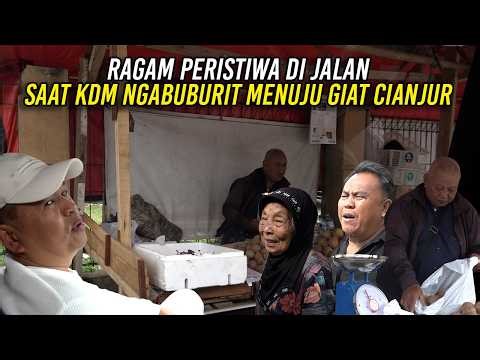 RAGAM PERISTIWA DI JALAN - SAAT KDM NGABUBURIT MENUJU GIAT CIANJUR