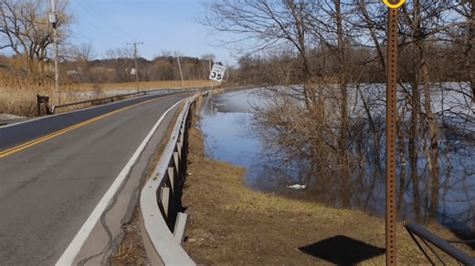 Flood warning: Mohawk River ice jam causes road closures