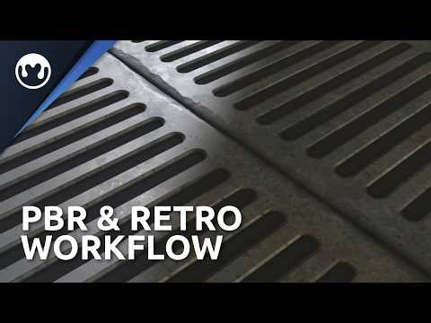 Retro PBR Textures in Material Maker | Complete Workflow