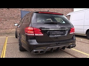 BRABUS 850 E63 6.0 V8 Biturbo Estate - Revs & Accelerating!