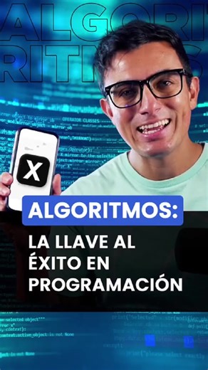 🌐 En el mundo de la programación, dominar algoritmos es clave. No basta con saber programar; necesitas desarrollar una mentalidad única para resolver desafíos en tiempo real. Ser un buen programador significa entender y aplicar pasos e instrucciones de manera efectiva. ¡Aprende y destaca en tu carrera! 💻✨ #programacion #al#algoritmo #desarollo
