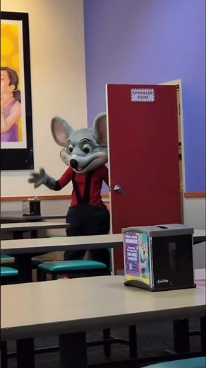 Chuck E Cheese #costume #mask #fnaf #birthday #chucky #mascot #shorts #party #furries #cosplay #fun