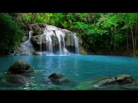 Χαλαρωτική μουσική με Καταρράκτες|Mουσική Yπνου¦μουσική για ύπνο | χαλαρωτική μουσική για διάβασμα¦