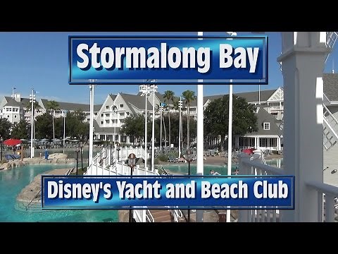 Stormalong Bay at Disney's Yacht and Beach Club - Themed Pool Tour