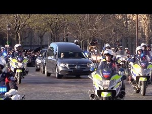 Johnny Hallyday Funeral Procession At La Madeleine Church, In Paris