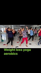 Weight loss yoga aerobics | Om yog pith surat