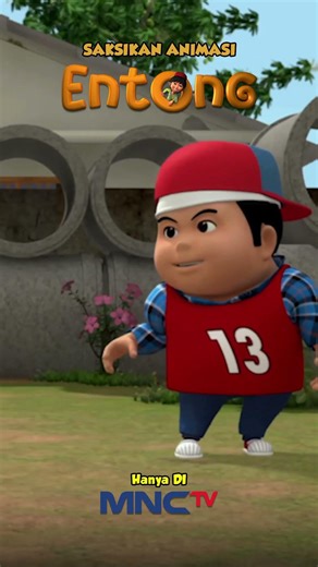 KESERUAN ANIMASI ENTONG - GOYANGAN PERUT MEMED BIKIN NGAKAK