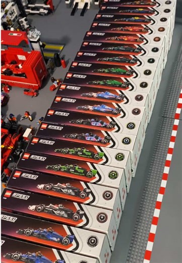 Complete 2024 F1 Grid in LEGO Collection