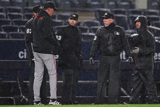 Why was Yankees vs Giants Game 1 officially called at 6th inning? All you need to know what happened at the Yankee stadium
