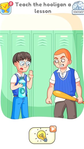 Teach the Hooligan a Lesson 😡 – DOP 5 | Delete One Part! 😱 #shorts