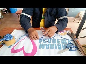 How to make a long splice rope.