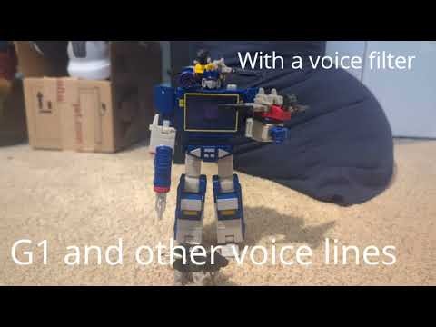 My attempt at doing some Soundwave voice lines part 1