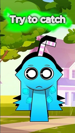 Try to catch Aqua Sprunki of Incredibox #sprunki #incredibox