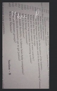 Very short type questions:... | Filo